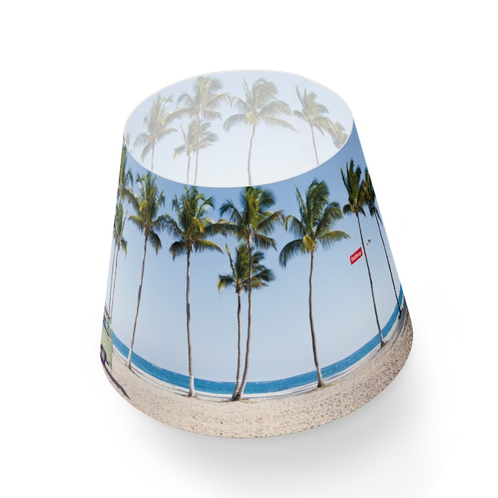 Dekoratív lámpaernyő, Fatboy, Miami Beach Model, 49 x 13,5 cm, Többszínű