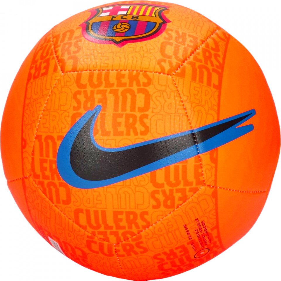 Minge fotbal Nike FC Barcelona Pitch portocaliu 5