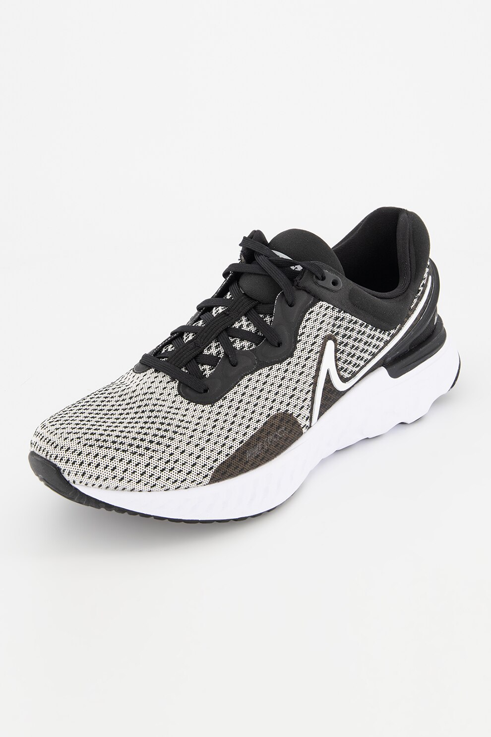 Nike, Pantofi din plasa pentru alergare React Miler 3 Road, Alb 