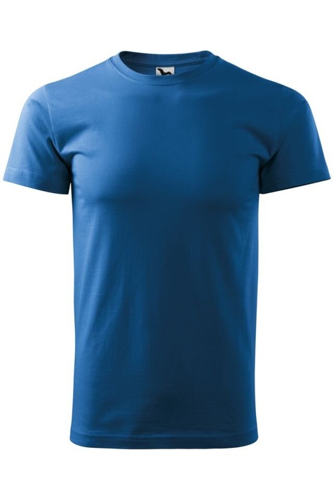 Tricou pentru barbaţi Basic 148, Adler, material 100 % Bumbac, Albastru azur