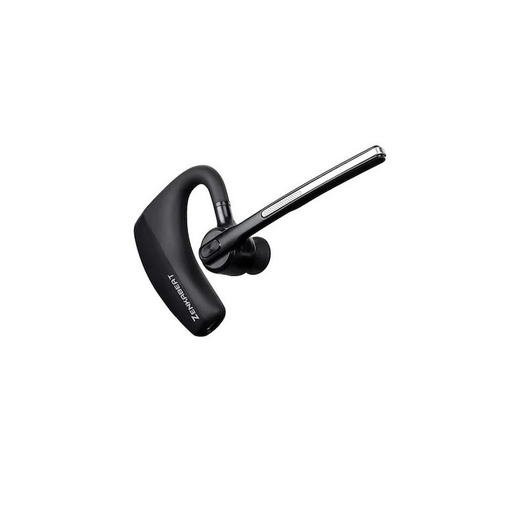 Безжични слушалки ZENKABEAT K18, Bluetooth 5.0, HD звук, 2 микрофона, Премахване на околния шум, Черен