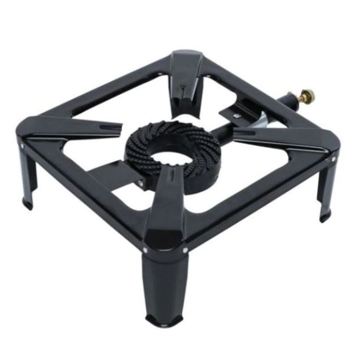 Campion külső és belső égő, öntöttvas, 1 égő, négyzet