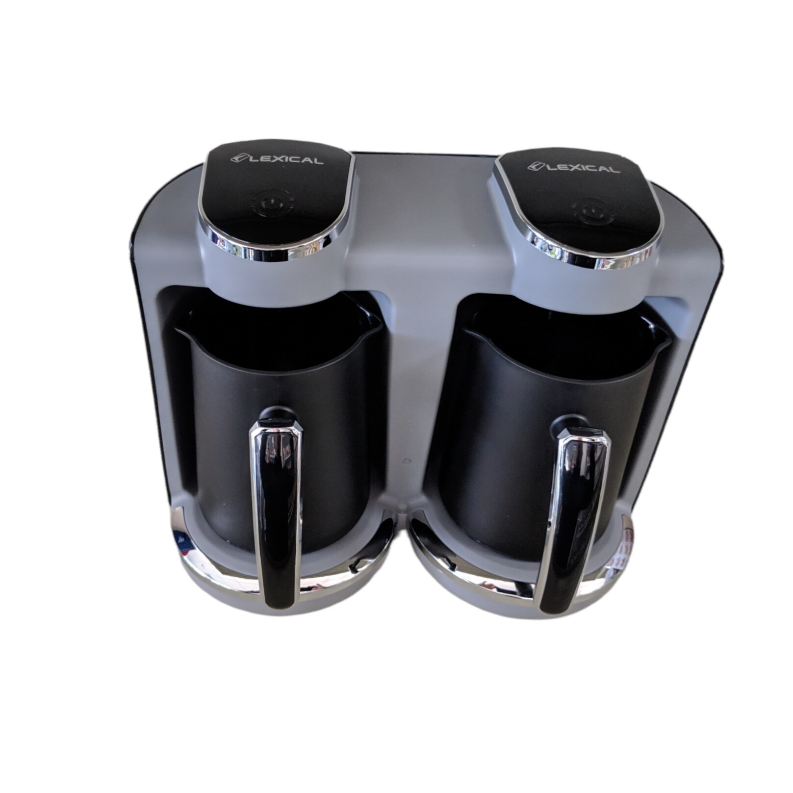Aparat de cafea, Lexical, 800 W, Negru/Gri