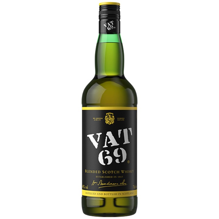 Whisky VAT69, Blended, 40%, 0.7l