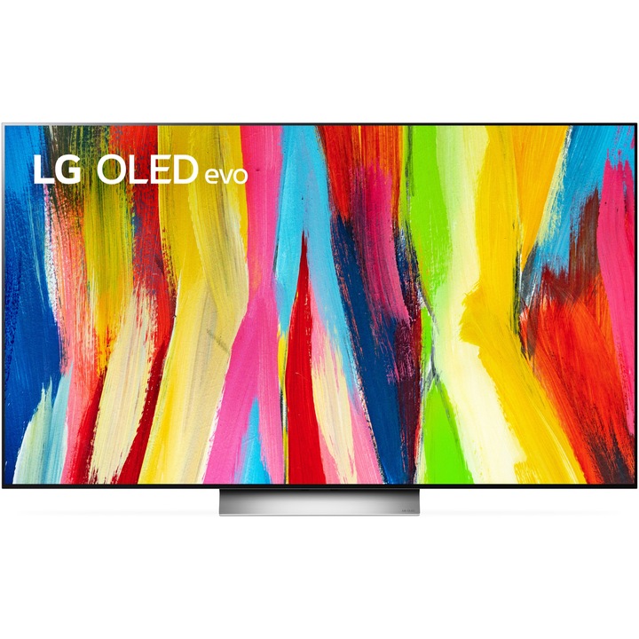Televizor LG OLED OLED65C22LB, 164 cm, Smart, 4K Ultra HD, 100Hz, Clasa F