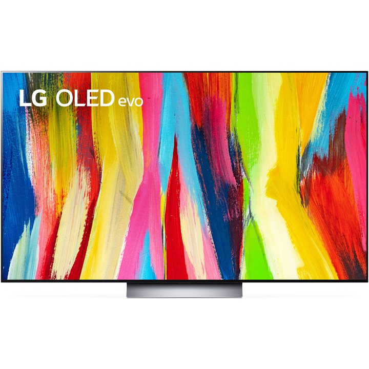 Televizor LG OLED OLED65C21LA, 164 cm, Smart, 4K Ultra HD, 100Hz, Clasa F