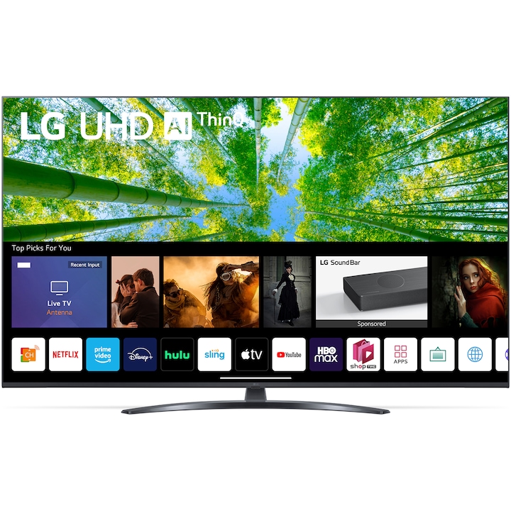Телевизор LG LED 65UQ81003LB, 65" (164 см), Smart, 4K Ultra HD, Клас F