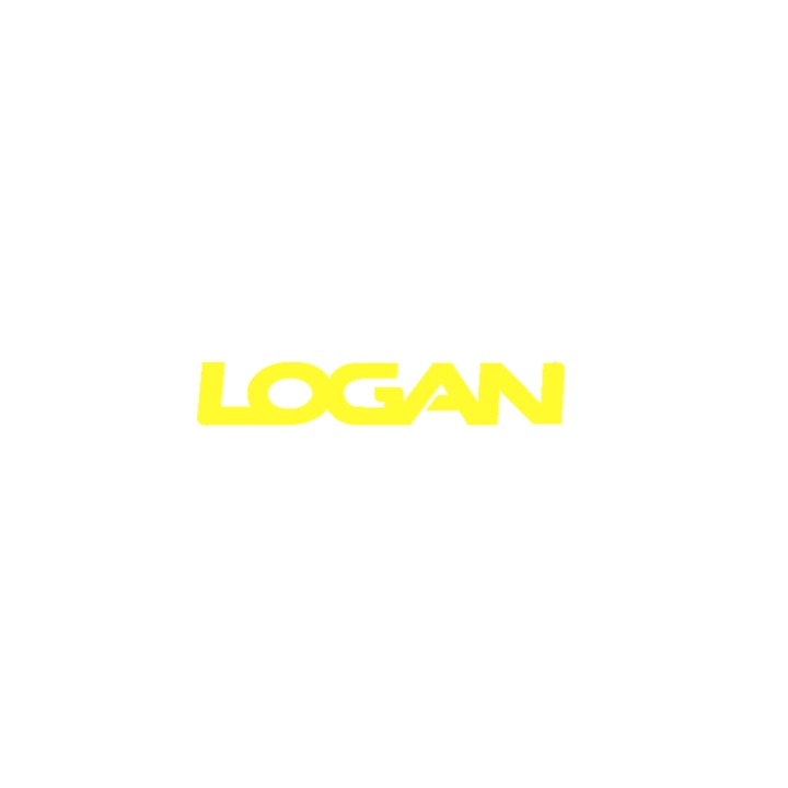 Set 4 stickere auto pentru etrier frana Logan, 8x2 cm, Galben