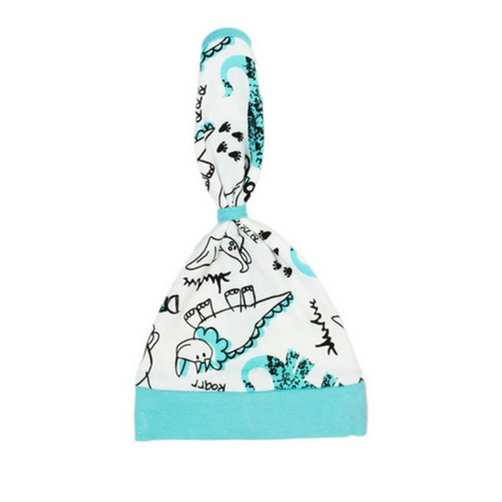 Bumbac Nicol Dinozaur, Turcoaz