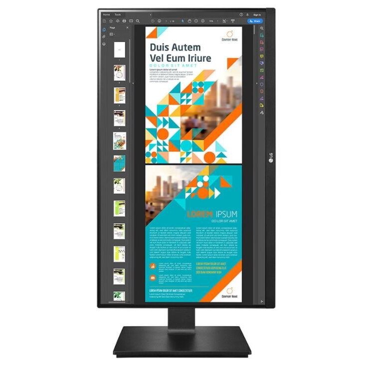 Monitor LG 24QP550-B, 2560 x 1440 WQHD, 16:9, 23.8