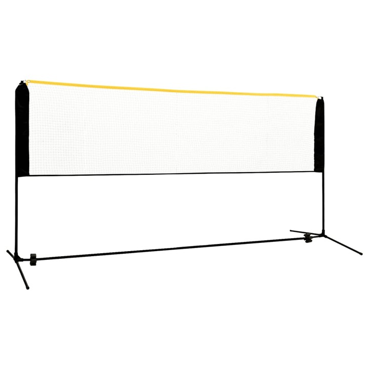 Fileu badminton vidaXL, 300 x 103 x 158 cm, Negru