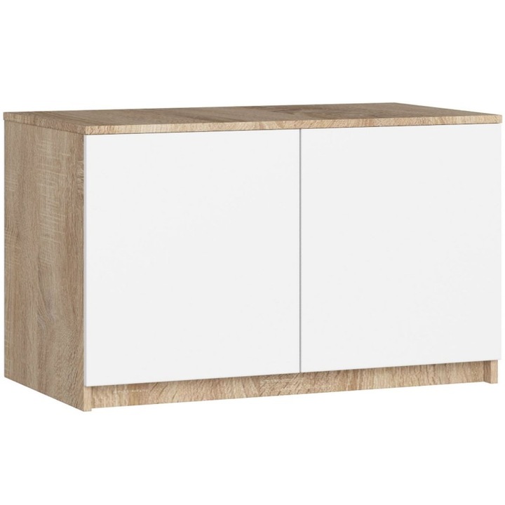 Extensie pentru dulap, Akord Furniture Factory, PAL, 51x55x90 cm, Bej/Alb