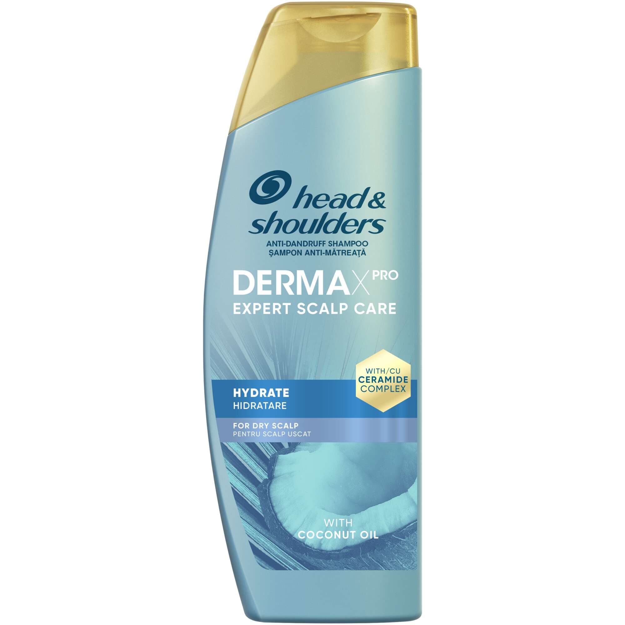 Sampon anti-matreata hidratant Head & Shoulders Derma X Pro pentru