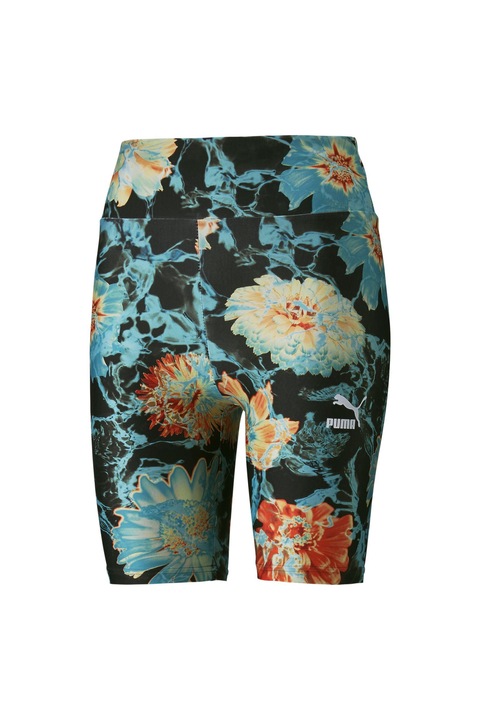 Дамски клин Puma HF High Waist AOP 7 Tight Shorts 53416801, Многоцветен