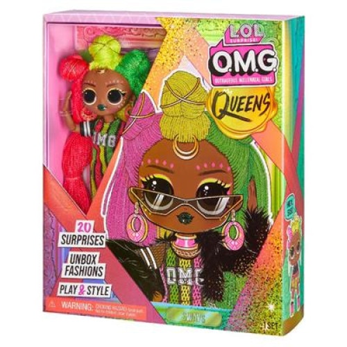 Кукла LOL Surprise! OMG Birthday Doll Queens Sways, 31 см eMAG.bg