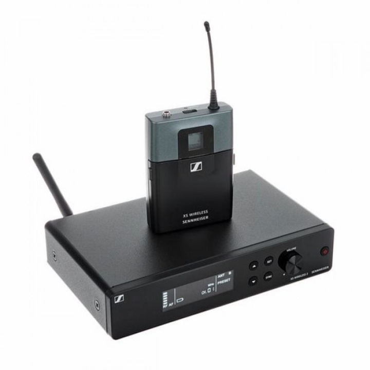 Microfon Sennheiser XSW 2-Ci1 B, Fara Fir, se poate folosi pentru instrumente muzicale sau cu lavaliera pentru prezentari