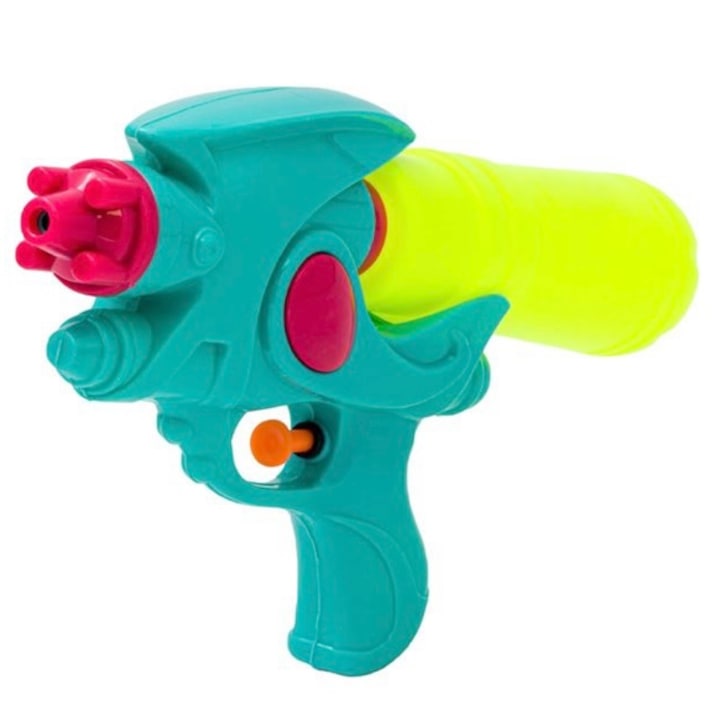 Jucarie pistol cu apa, multicolor, 25 x 4 x 14 cm