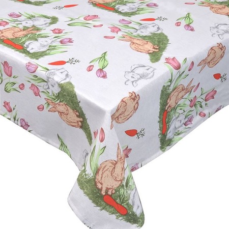 Fata de Masa de Paste Iepurasi 180x140 cm