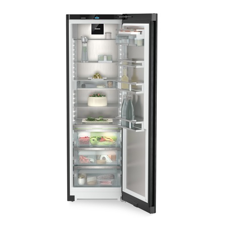 Frigider Liebherr RBbsc 5280 Peak, BioFresh, 384 l, Clasa C, H 185.5 cm, BlackSteel, Dark Inox