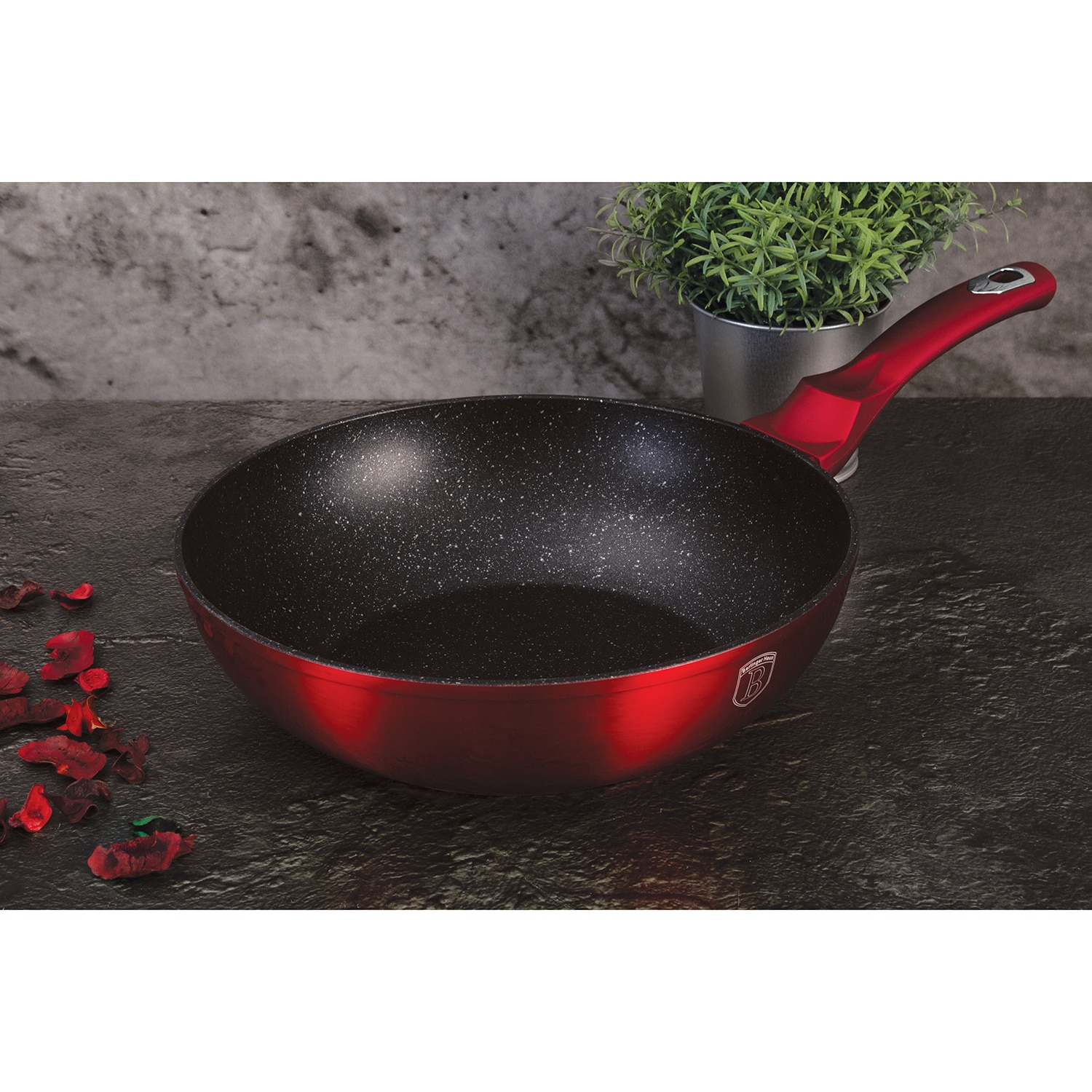 Berlnger Haus BH-7035 Metallc Lne Burgundy Edton 18 részes