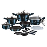 Set gatit 18 piese Berlinger Haus Metallic Line Aquamarine Edition