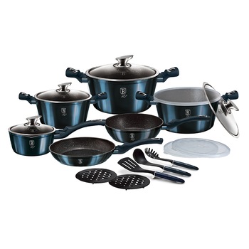 Set gatit 18 piese Berlinger Haus Metallic Line Aquamarine Edition