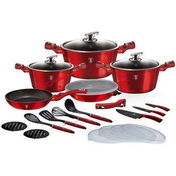 Set gatit 22 piese Berlinger Haus Burgundy Edition