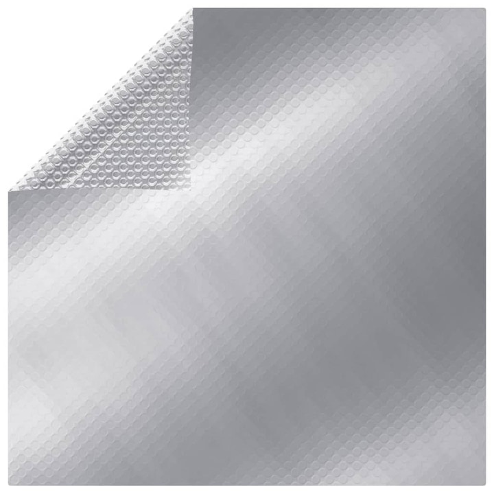 Prelata de piscina vidaXL, argintiu, 260x160 cm, PE