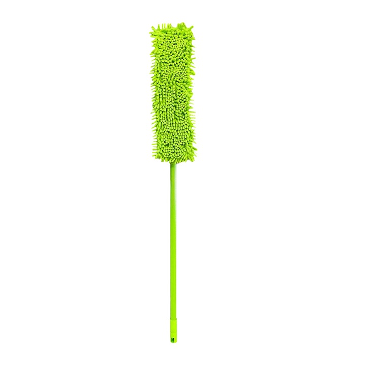 Mop Chenille, coada telescopica, Casa Plastor, verde