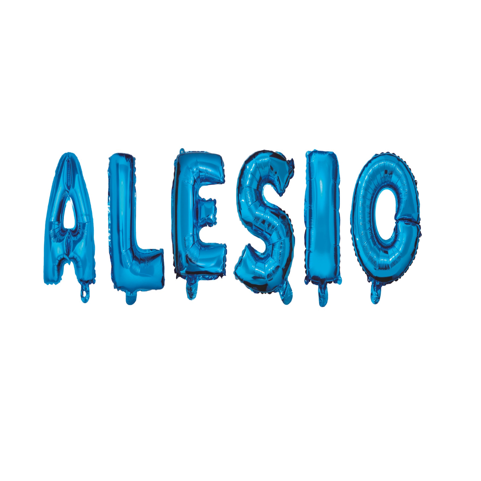 Alesio Name Balloon Set, kék, 40cm - eMAG.hu