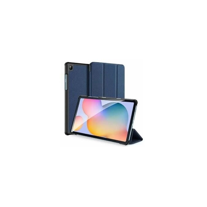 Husa Book Cover compatibila cu Samsung Galaxy Tab S6 Lite 10.4", Albastru Navy, TELGORBCS