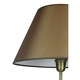 Abajur decorativ, Signature Home Collection, pentru lampa, material textil, 40x20x24 cm, verde olive/auriu