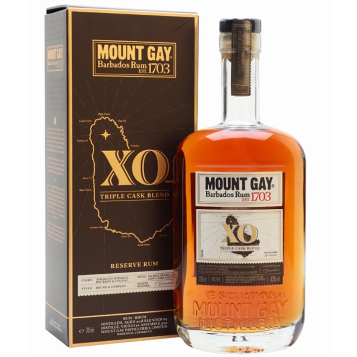 Rom Mount Gay Xo Triple Cask Rum 0.7L
