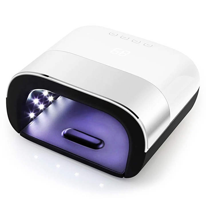 Lampa UV LED Hybrid Profesionala 48w, Display Digital, Uscare Rapida Sun 3, Sela