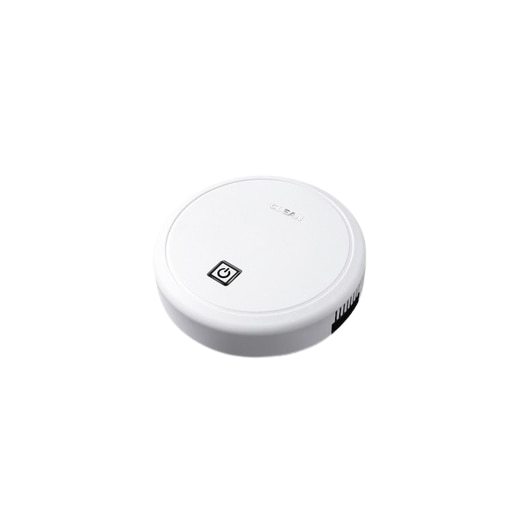 Aspirator robot KlaussTech pentru podea, 1 l, Autonomie 90 min, Incarcare 3 h, Acumulator 1200 mAH, Incarcare USB, 1 W, Alb