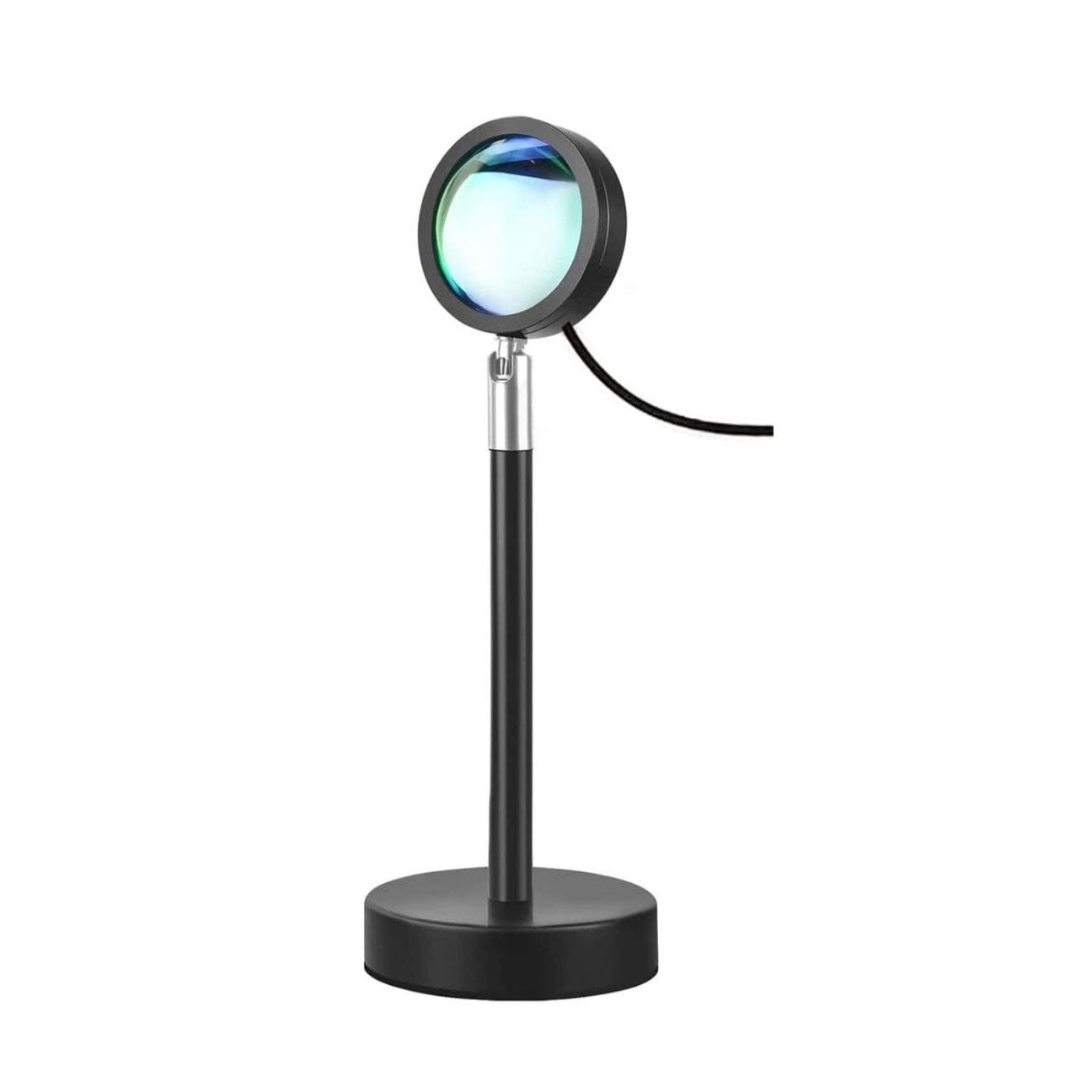 Прожекционна лампа Sunset Lamp, 16 цвята с дистанционно управление, 180