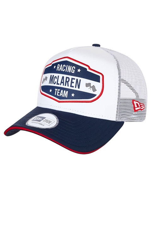 Sapca McLaren F1 New Era Trucker GP USA 2022, Alb/Bleumarin, One-Size
