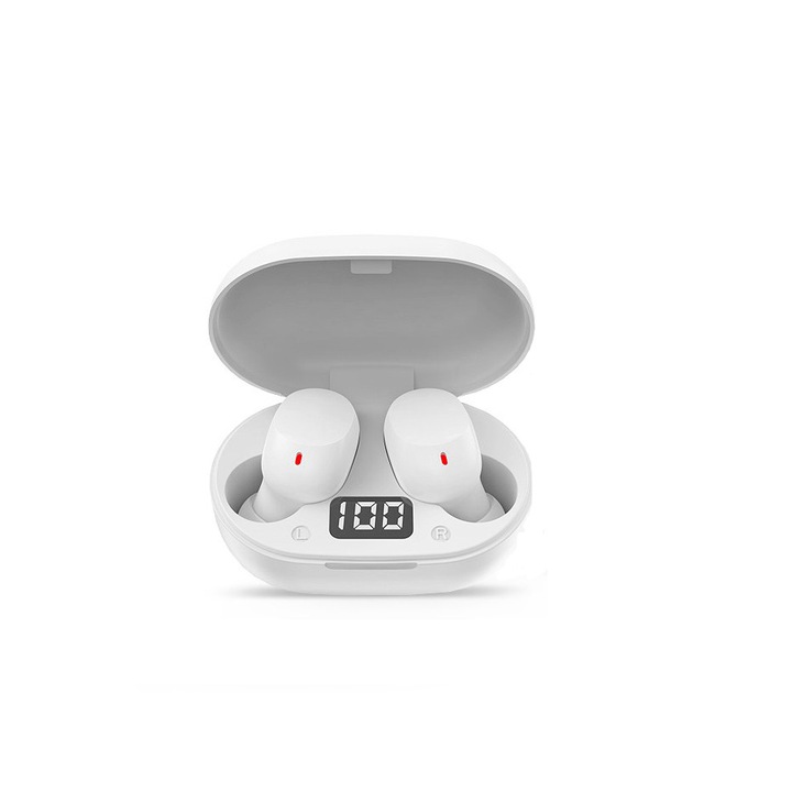 Devia ST351020 Bluetooth v5.0 Joy A6 Series TWS with Charging Case - черни стерео слушалки ST351020