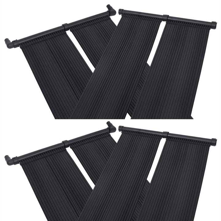 Panou incalzitor solar pentru piscina, 4 bucati, dimmensiune 80x310 cm
