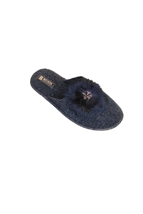 Papuci de casa de dama, Belsta, Rosu, Model VPI, 41 EU