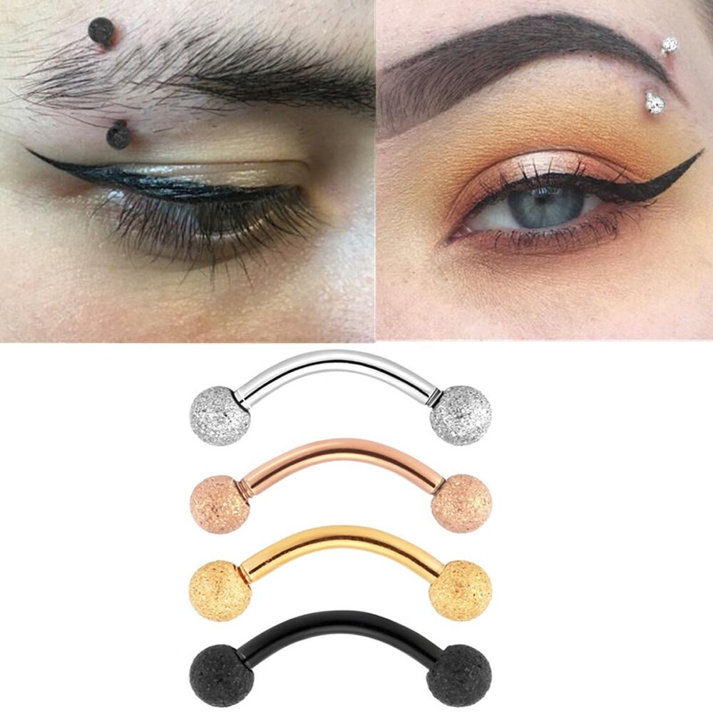 Set piercing 4065 inox, Sic Moda, Multicolor, 14 mm, 4buc eMAG.ro