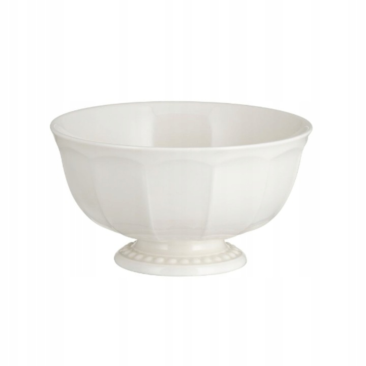 Bol salata Villa Italia, Ceramica, 15cm, Alb