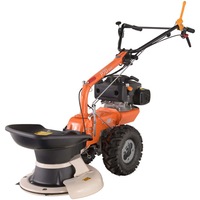 Motocositoare pe benzina cu tambur rotativ O-Mac MR 7500,7.5 CP putere maxima,motor 4 timpi,224 CC,3+2 viteze.latime taiere 57cm,maner reglabil