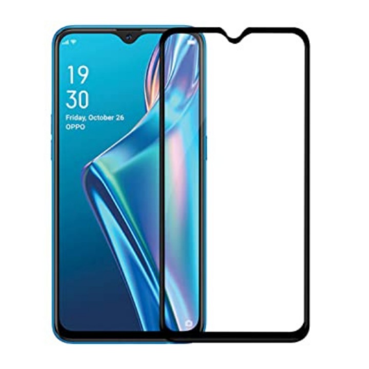 Edzett üveg védőfólia Samsung Galaxy A52 4G / A52 5G / A52s teljes felületű fekete