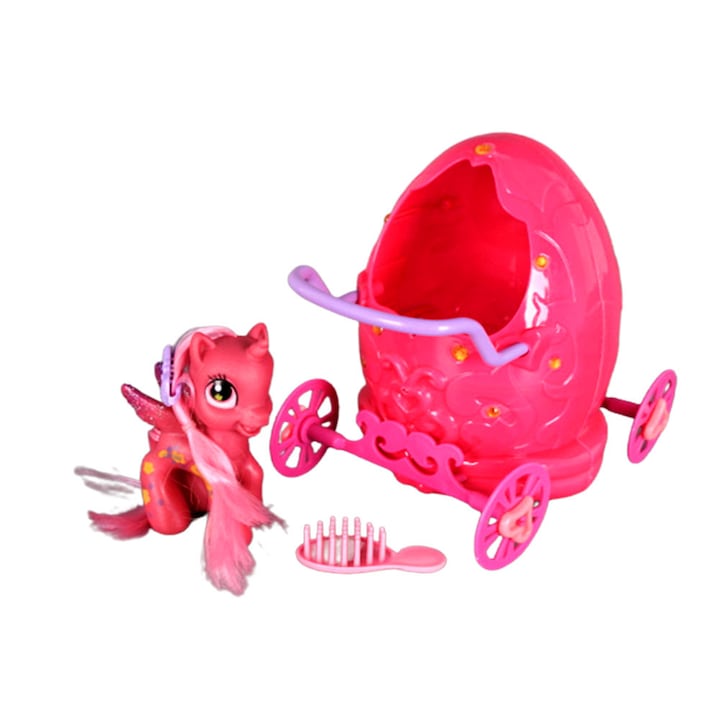 Ponei cu caruta EmonaMall W4466, Roz