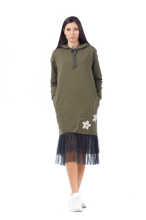 Noi ruha, RVL Fashion, kapucnival 12`, Khaki