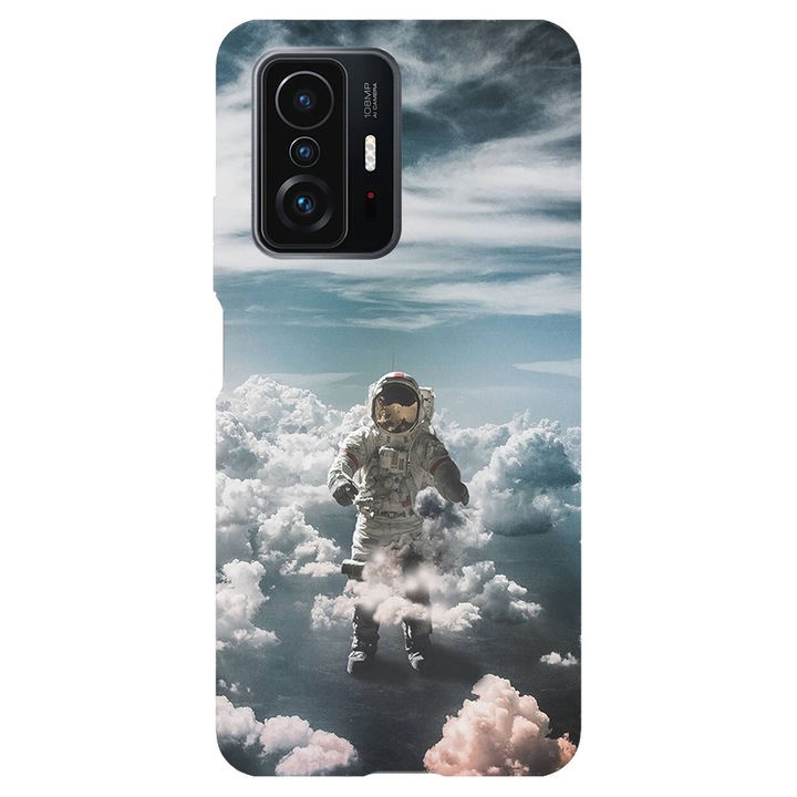 Кейс съвместим с Xiaomi Mi 9T модел Astronaut, Silicon, TPU, обратното