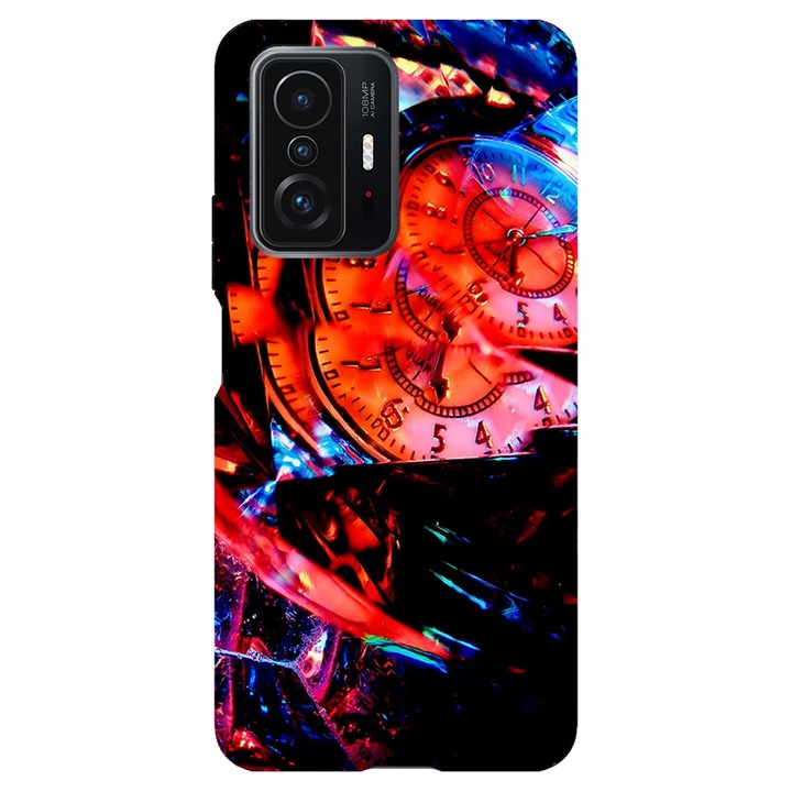 Кейс съвместим с модел Xiaomi Mi 9T Pro Broken Time, силикон, TPU, обратното