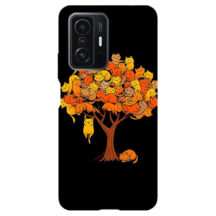 Husa compatibila cu Xiaomi Redmi 9A model Cat Tree, Silicon, TPU, Viceversa