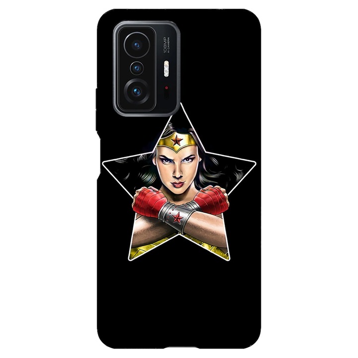 Кейс съвместим с модел Xiaomi Mi Note 10 Lite Classic Wonder Woman, силикон, TPU, обратното